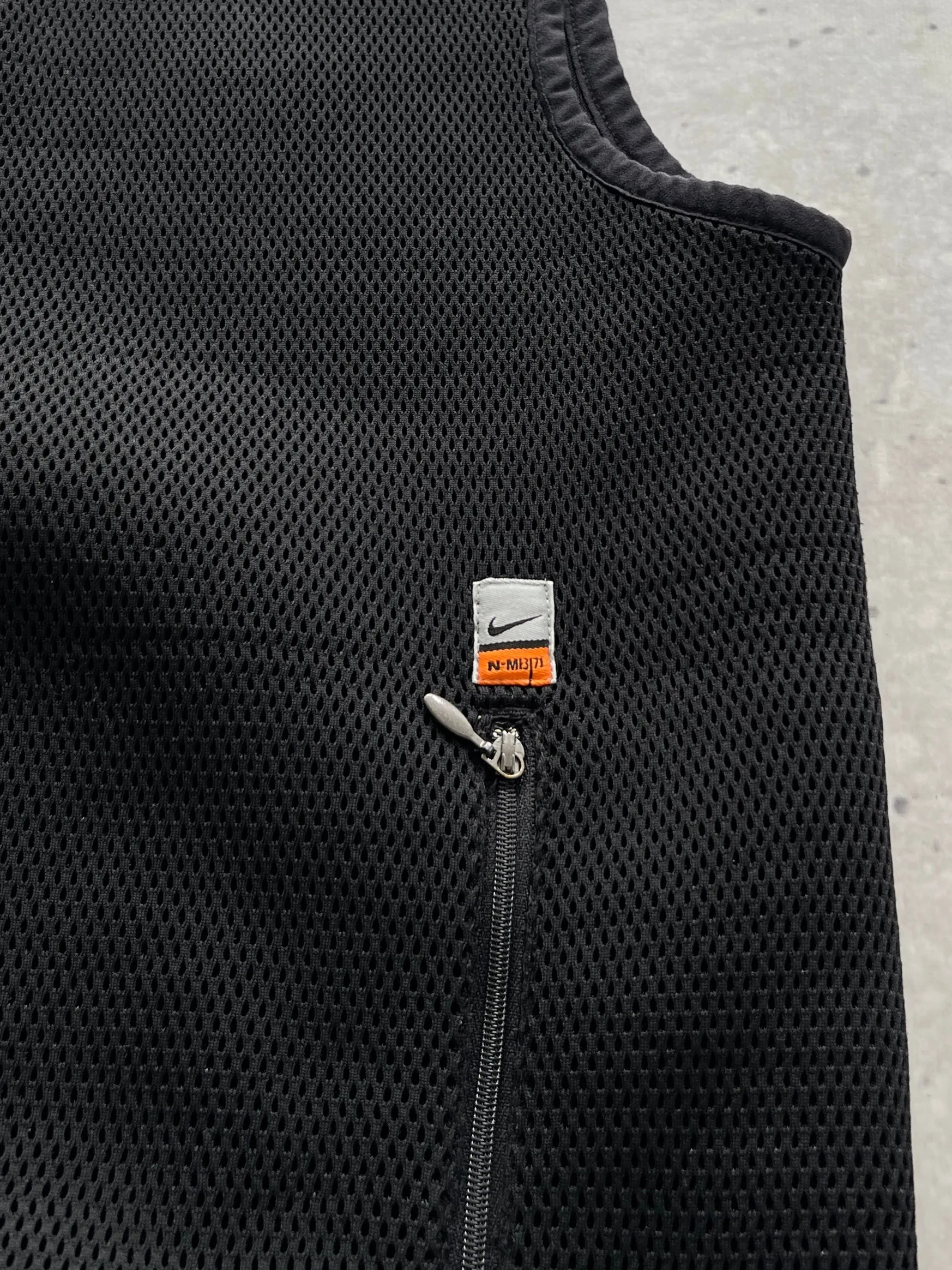 00's Nike technical zip up gilet (M)