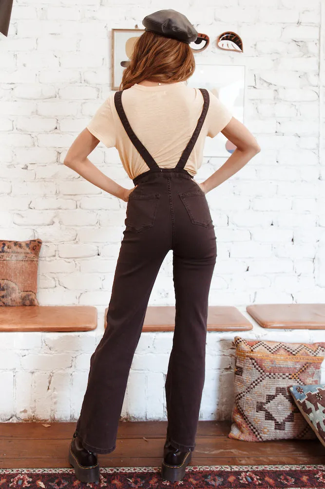 AMUSE SOCIETY Paloma Overalls Black
