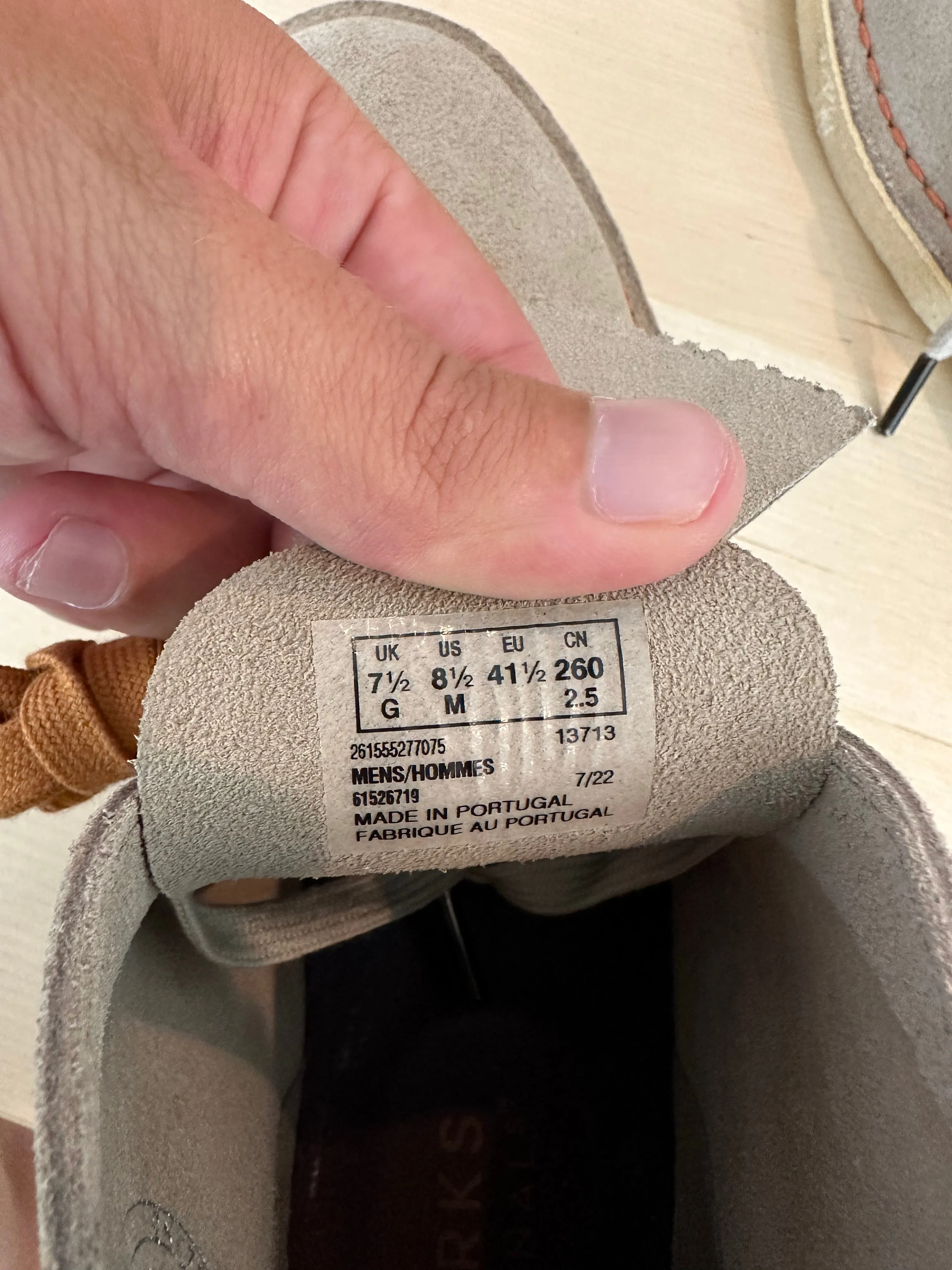 Clarks Men's Desert Chukka Boot Sz 8.5