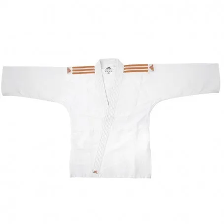 Judogi - Adidas - J250E - Evolution II - Oranssit raidat