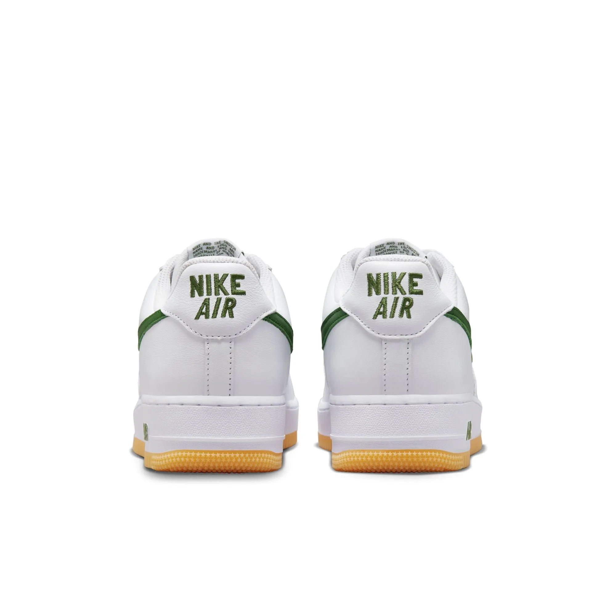 Men's Nike Air Force 1 Low Retro QS - Forest Green/Gum Yellow