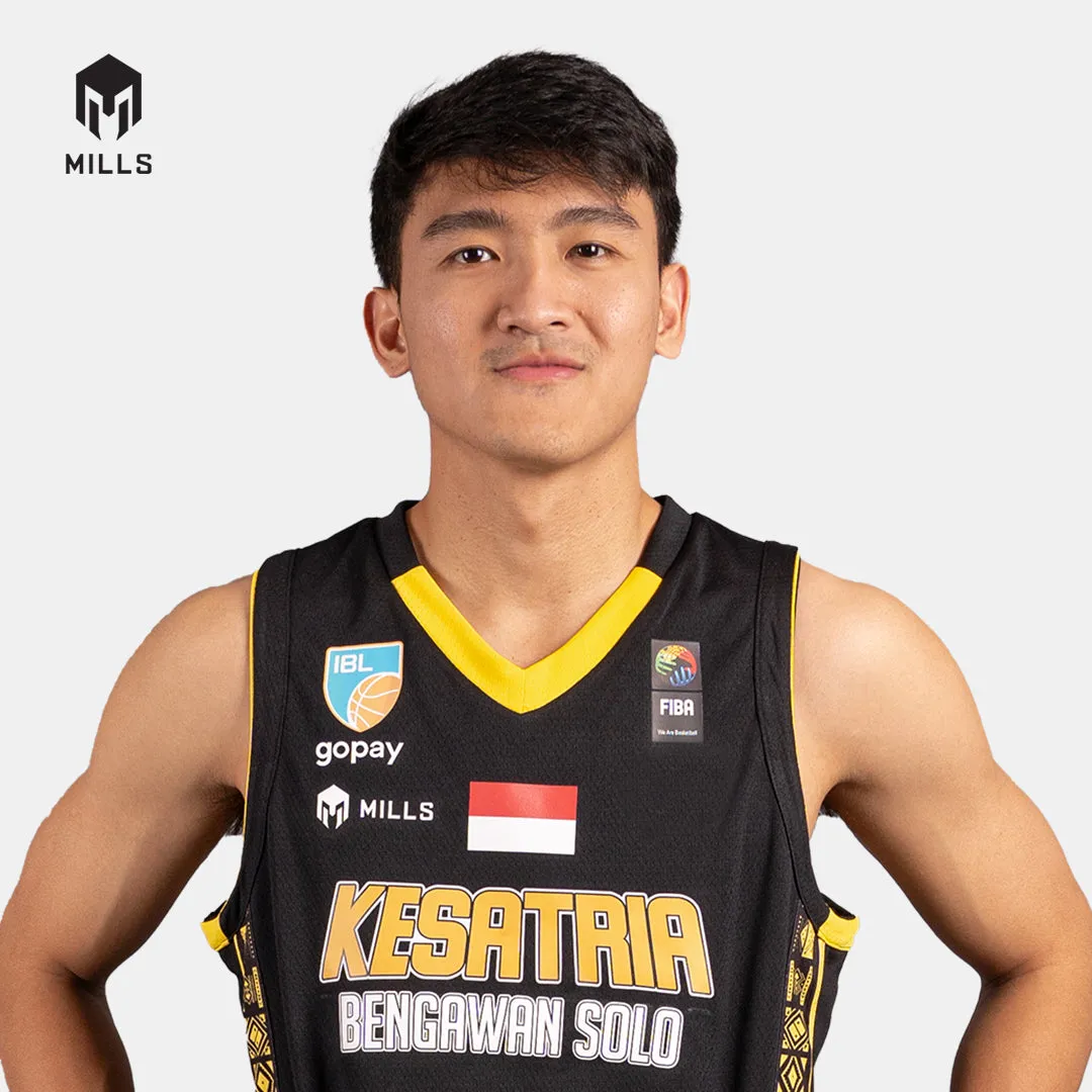 MILLS KBS ALTERNATIVE BASKETBALL JERSEY PLAYER ISSUE BLACK 26019KBS