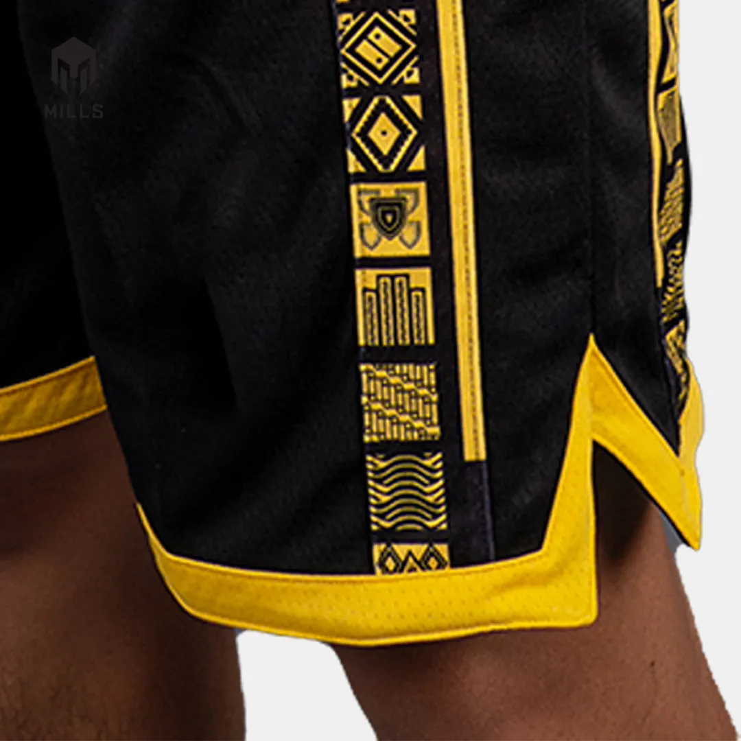 MILLS KBS ALTERNATIVE BASKETBALL SHORT PLAYER ISSUE BLACK 27016KBS