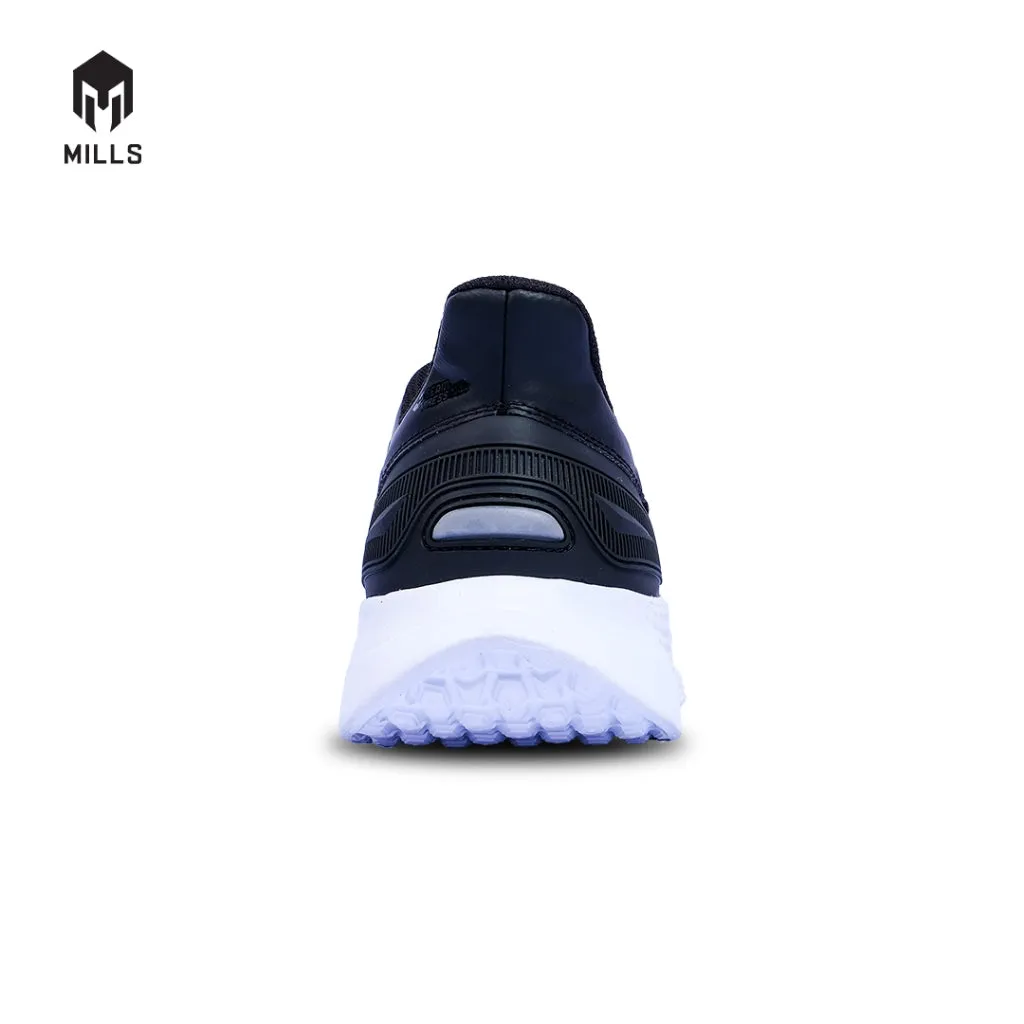 Mills Sepatu Lari Running Shoes Olahraga Treximo Saga Black/White 9100305