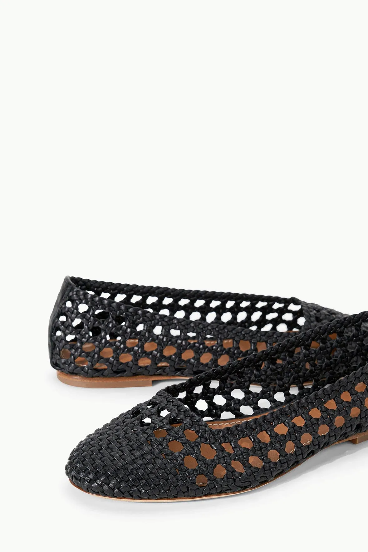 NELL CROCHET BALLERINA | BLACK