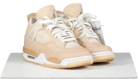 Nike Beige Jordan 4 Retro Shimmer trainers UK 4 EU 37 👠