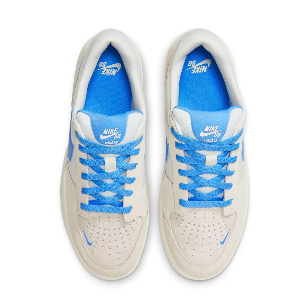 NIKE SB FORCE 58 - PHANTOM/UNIVERSITY BLUE
