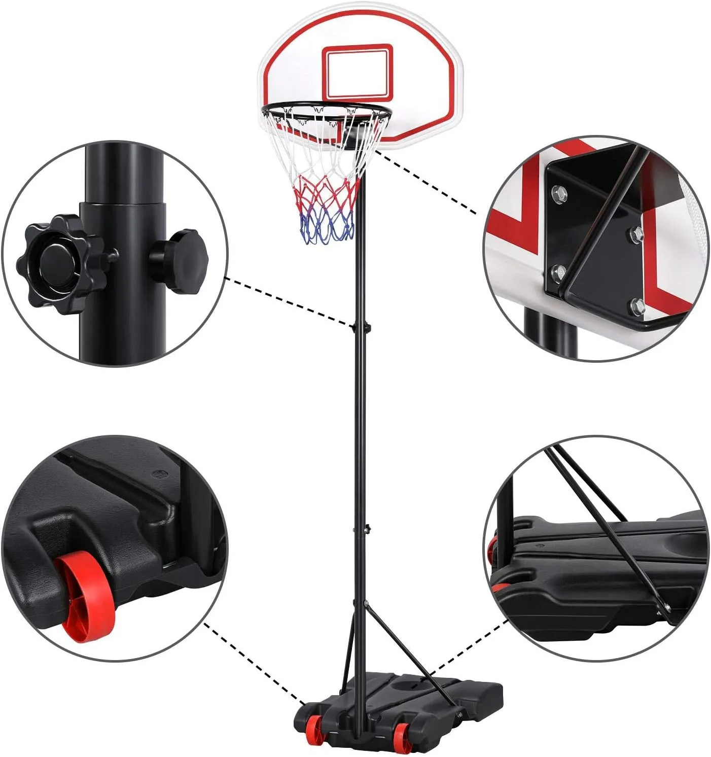 Panier de Basket sur Pied Rglable - Fitnessterapy