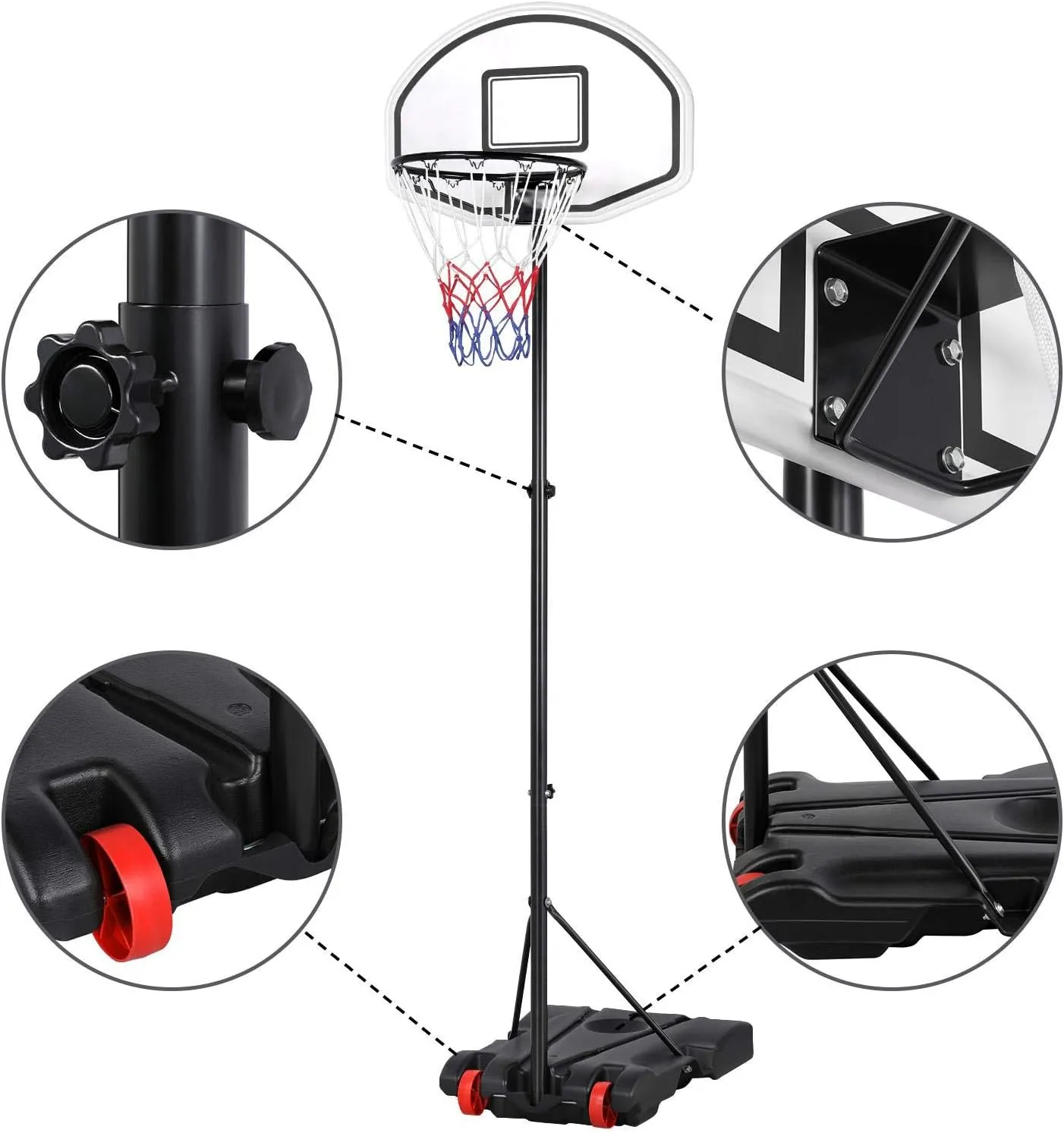 Panier de Basket sur Pied Rglable - Fitnessterapy