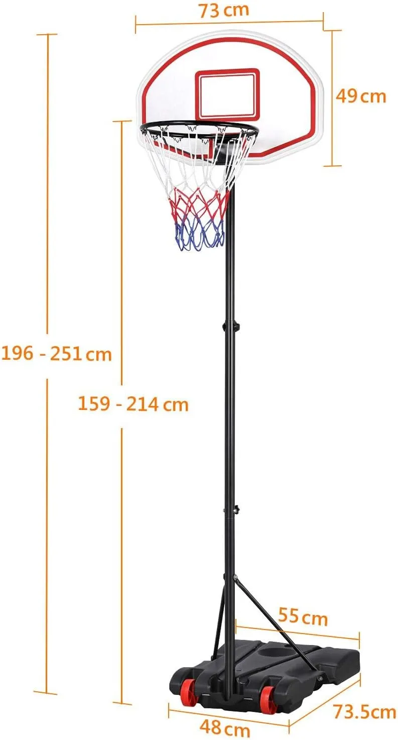 Panier de Basket sur Pied Rglable - Fitnessterapy