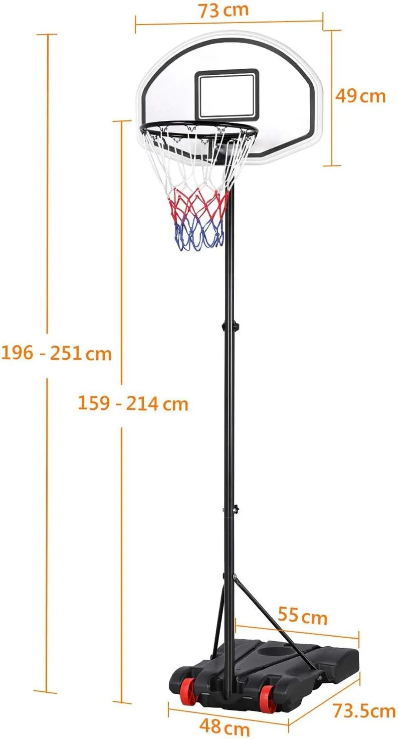Panier de Basket sur Pied Rglable - Fitnessterapy