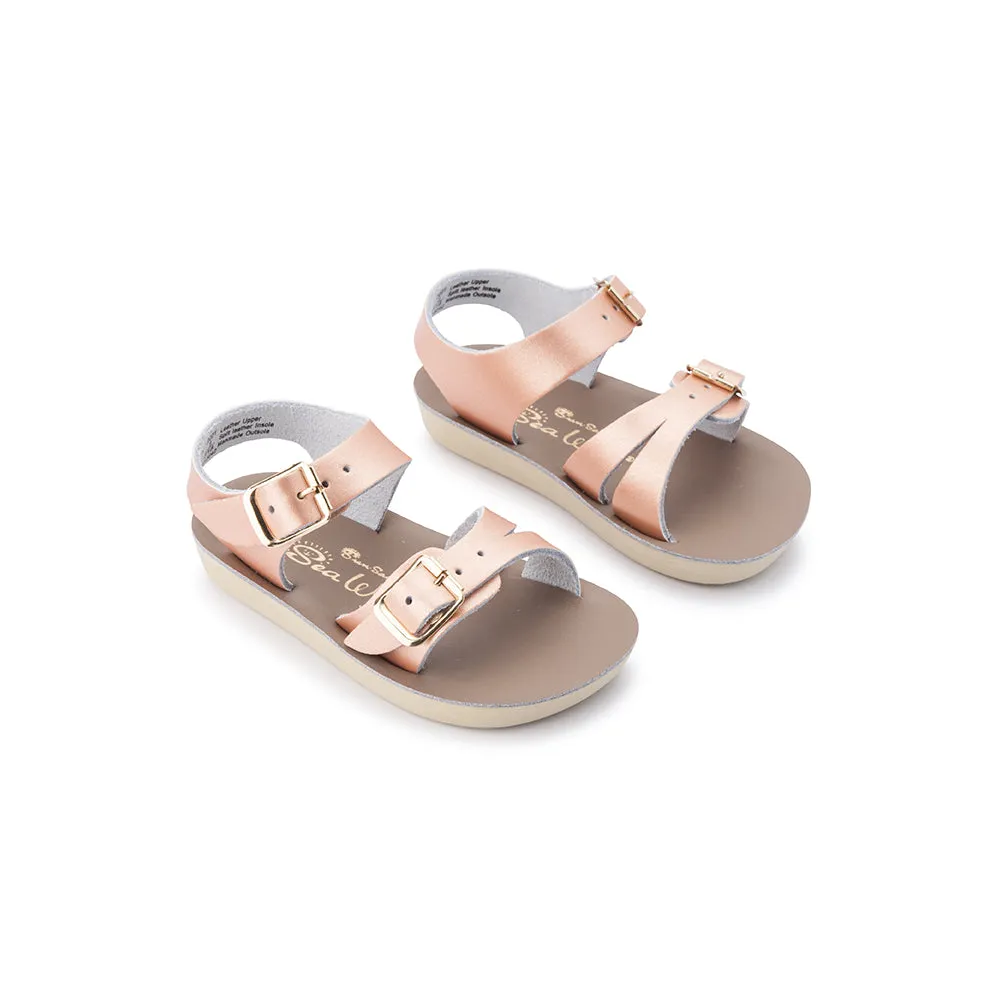 Saltwater Sandals Sun San Sea Wee - Rose Gold