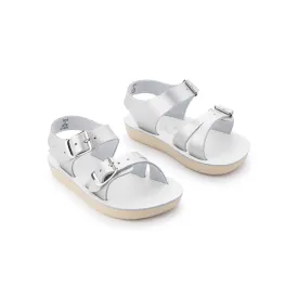 Saltwater Sandals Sun San Sea Wee - Silver