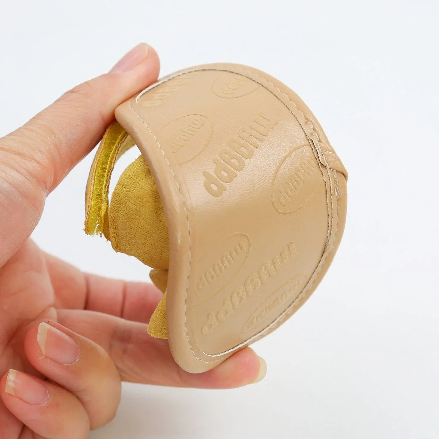 Solid Crossed First Walker Baby Sandals