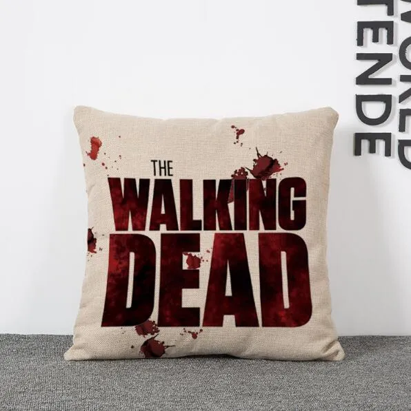 The Walking Dead Pillow Case Without Pillow