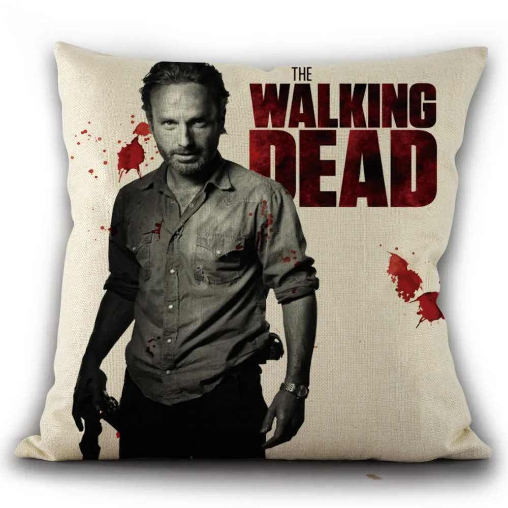 The Walking Dead Pillow Case Without Pillow