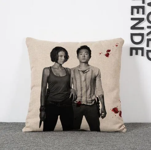 The Walking Dead Pillow Case Without Pillow
