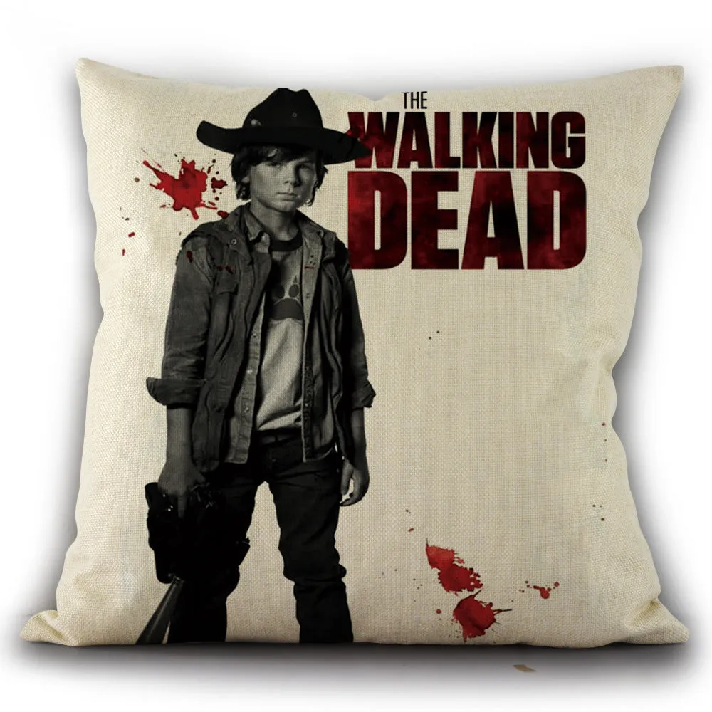 The Walking Dead Pillow Case Without Pillow