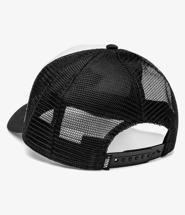 Vans Men's Classic Patch Curved Bill Trucker Black/White VN00066XY281