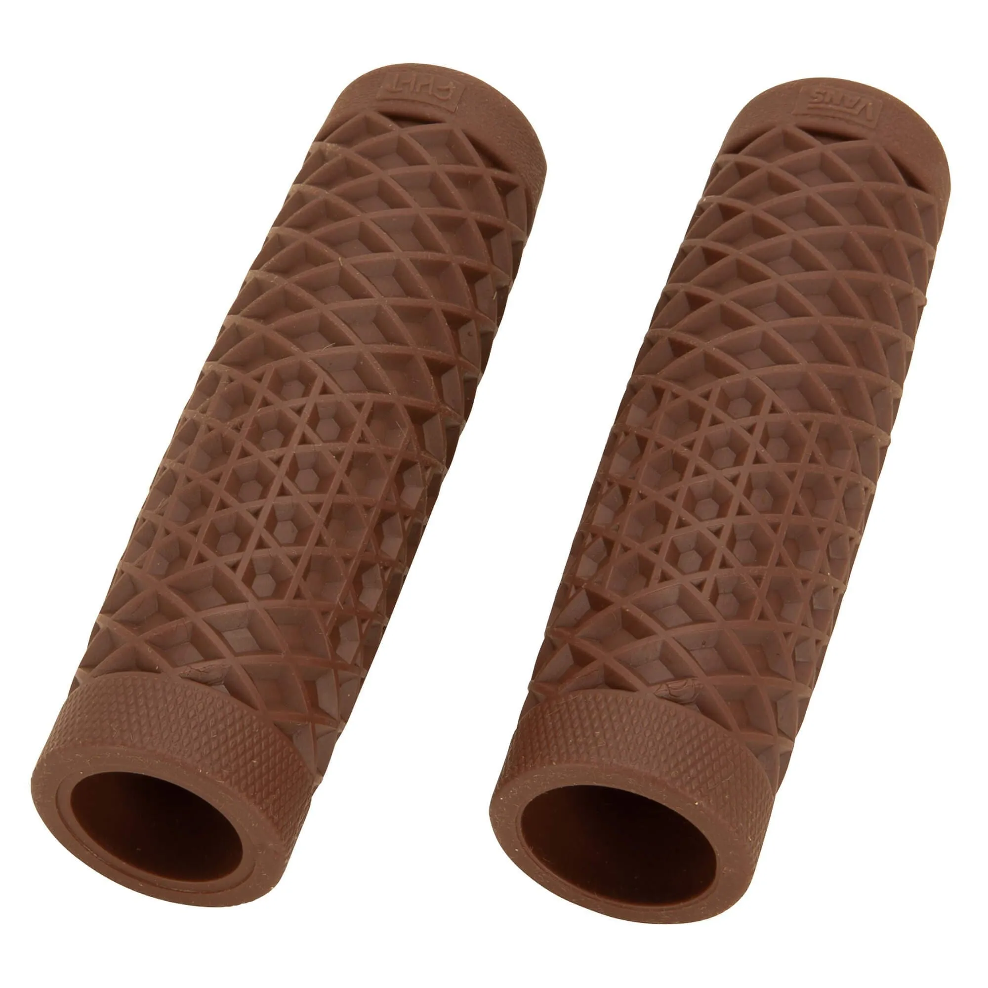 Vans/Cult V-Twin Motorcycle Grips by ODI - Brown - 1 inch