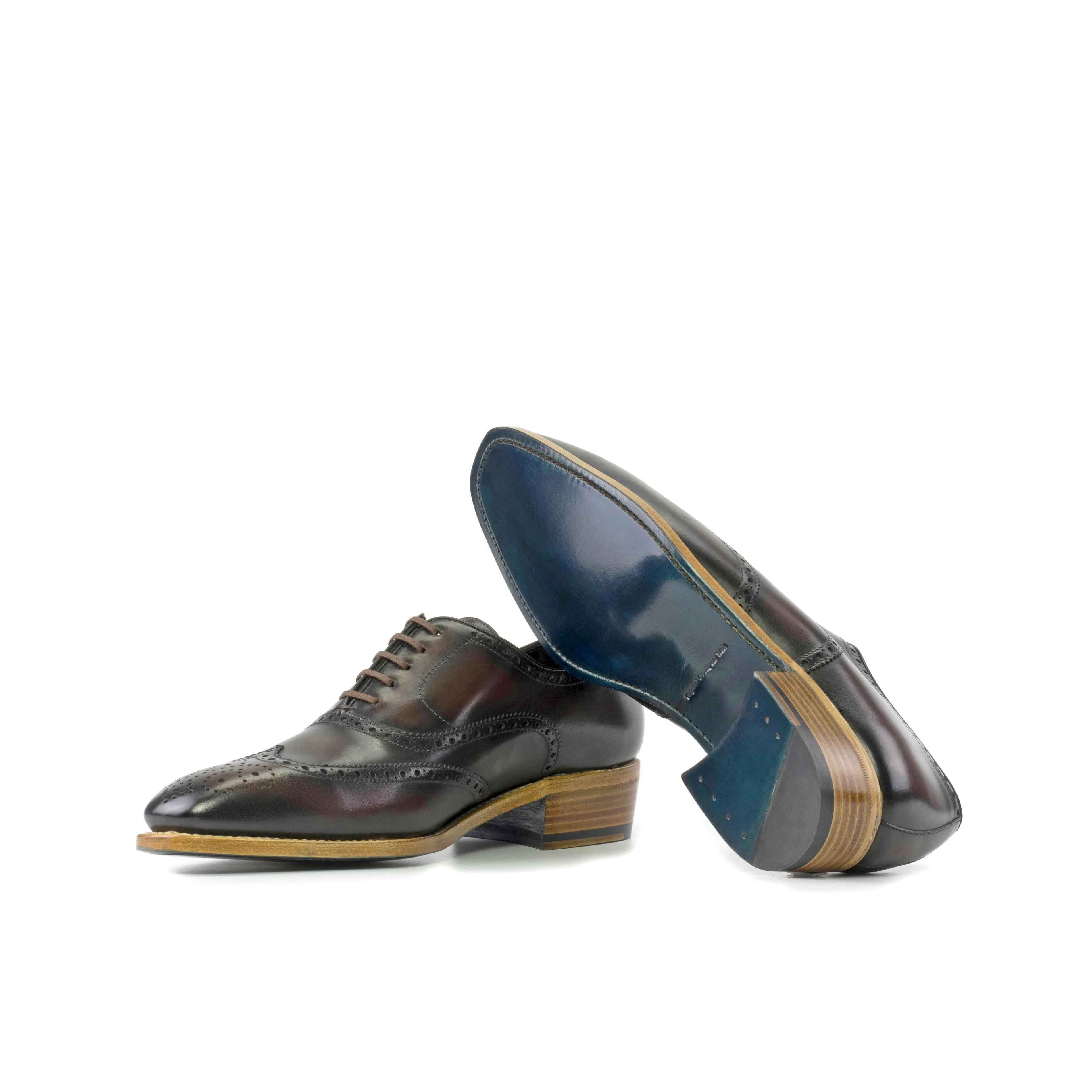 WINGTIP DARK BROWN (CHISEL-B1)